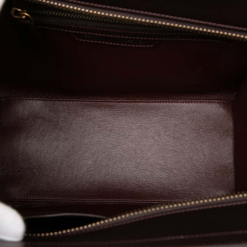 Celine Micro Tricolor Leather Luggage Tote Pink Leather Very good condition - Model View