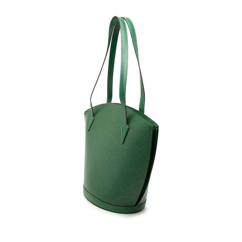 Louis Vuitton Epi Saint Jacques GM Long Strap Green Leather Very good condition - Back View