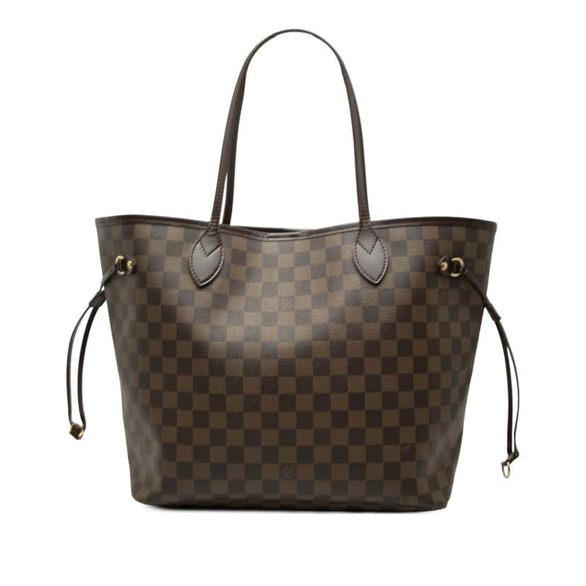Louis Vuitton Damier Ebene Neverfull MM Brown Very good condition - Front View
