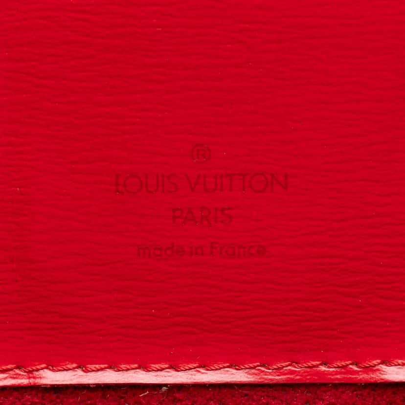 Louis Vuitton Epi Cluny Red Leather Very good condition - Box View
