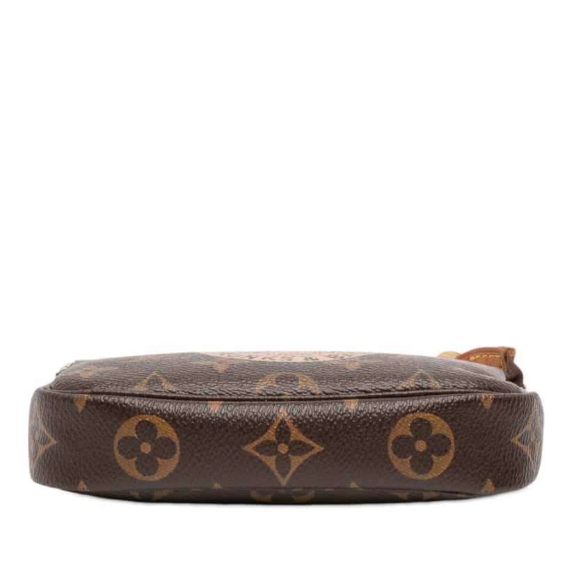 Louis Vuitton Monogram Trunks and Bags Mini Pochette Accessoires Brown Very good condition - Inside View