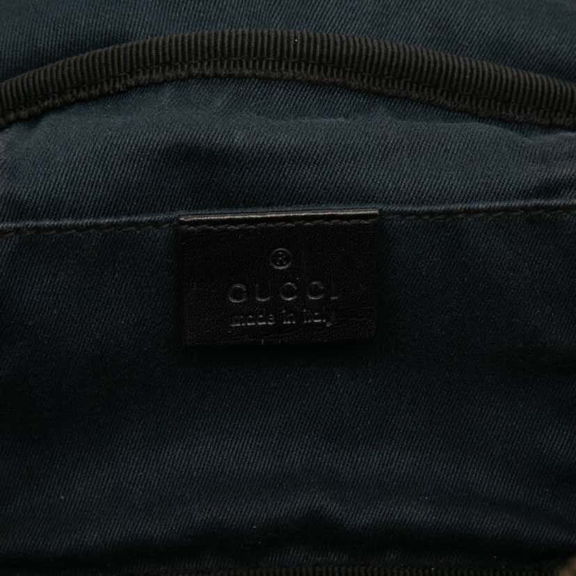 Gucci GG Canvas Vanity Bag Black Very good condition - Box View