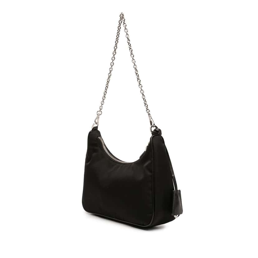 Prada Re Nylon Re Edition 2005 Satchel Black Very good condition - Back View