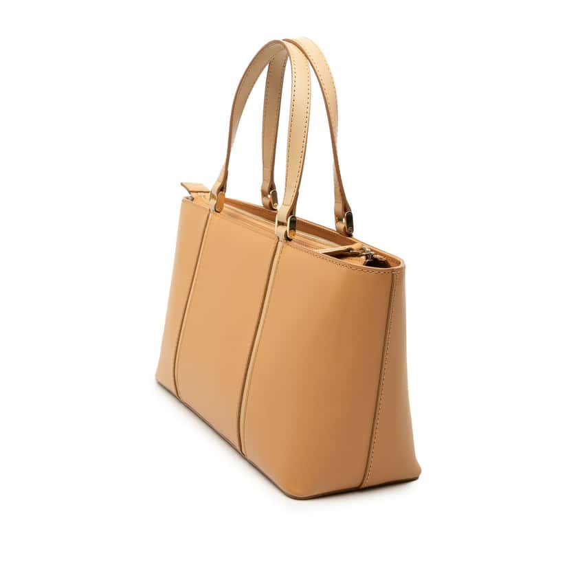 Burberry Leather Tote Brown Leather Very good condition - Back View