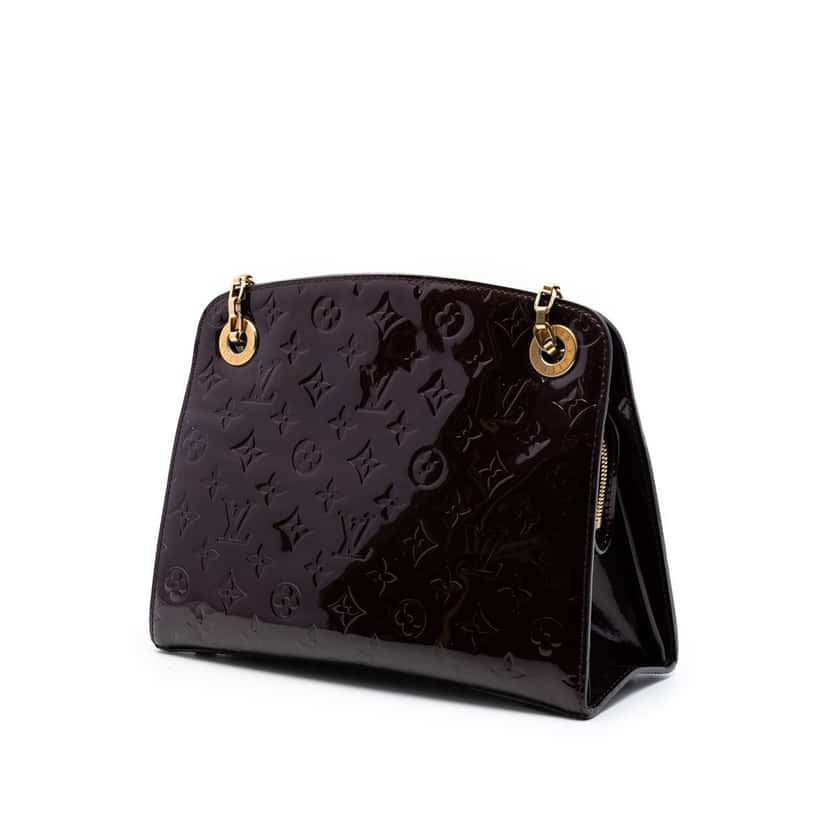 Louis Vuitton Monogram Vernis Virginia MM Purple Leather Very good condition - Back View