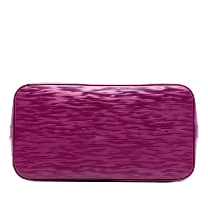 Louis Vuitton Epi Alma PM Purple Leather Very good condition - Inside View