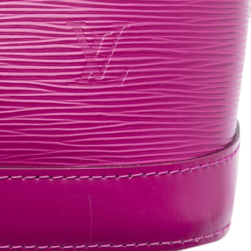 Louis Vuitton Epi Alma PM Purple Leather Very good condition - Box View