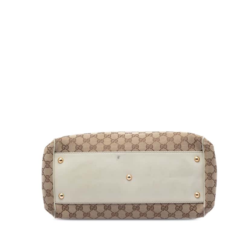 Gucci GG Canvas Scarlett Satchel Beige Very good condition - Inside View