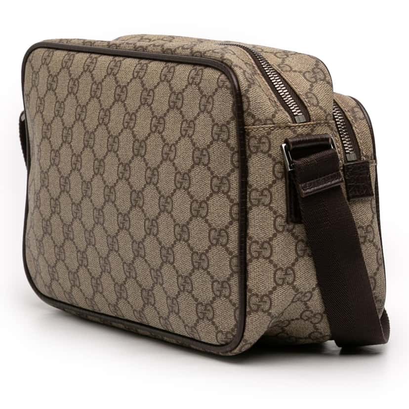 Gucci GG Supreme Crossbody Beige Very good condition - Back View