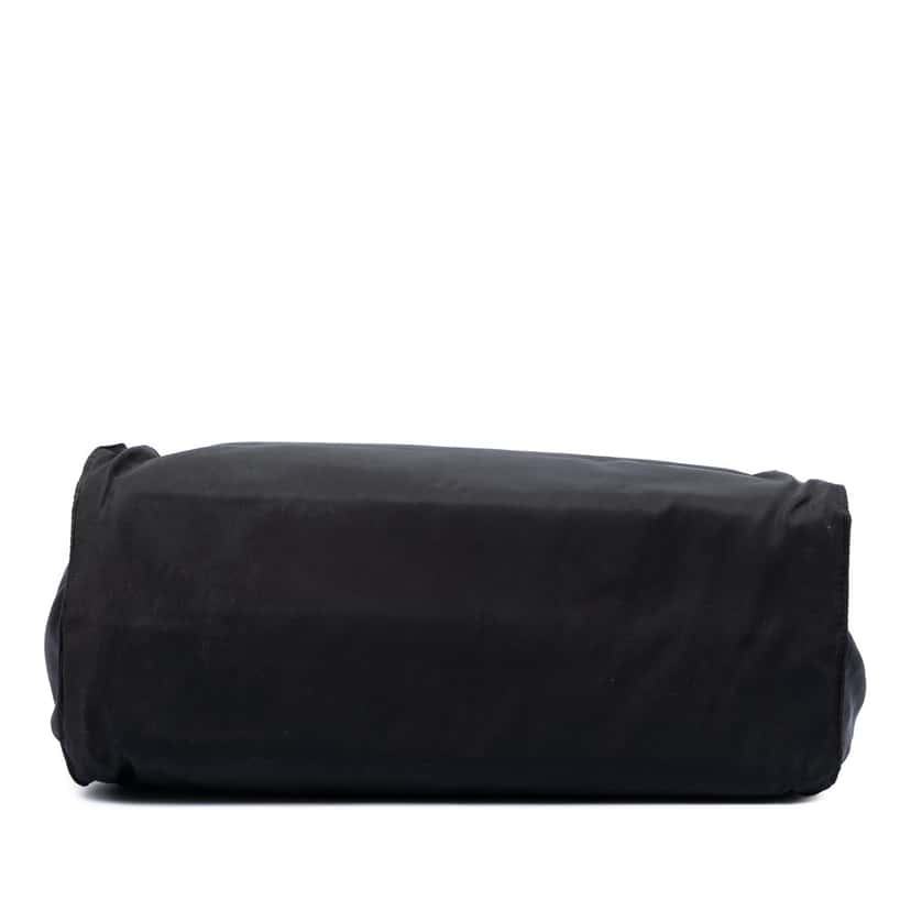 Prada Tessuto Metal Handle Bag Black Very good condition - Inside View