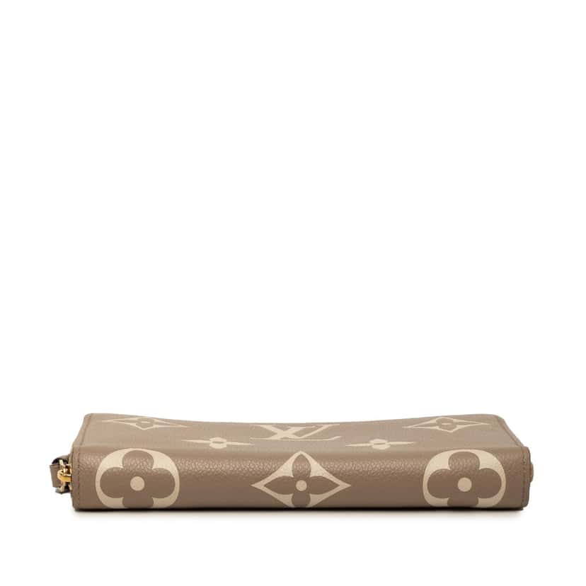 Louis Vuitton Bicolor Monogram Empreinte Giant Zippy Wallet Brown Leather Very good condition - Inside View