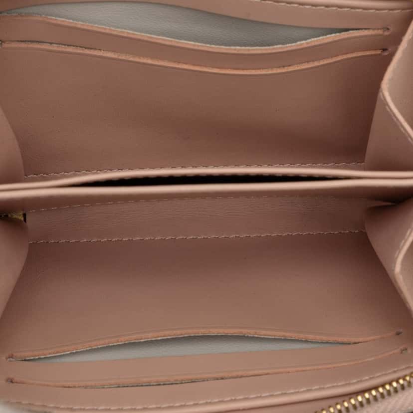 Louis Vuitton Monogram Vernis Zippy Coin Pouch Beige Leather Very good condition - Model View