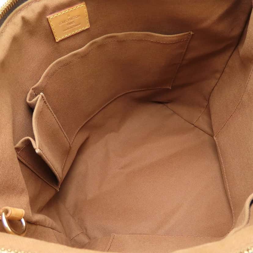 Louis Vuitton Monogram Palermo PM Brown Very good condition - Inside View