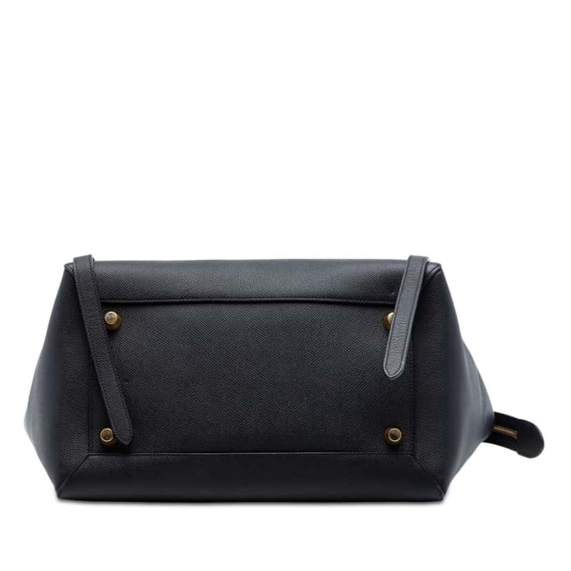 Celine Mini Grained Calfskin Belt Bag Black Leather Very good condition - Inside View