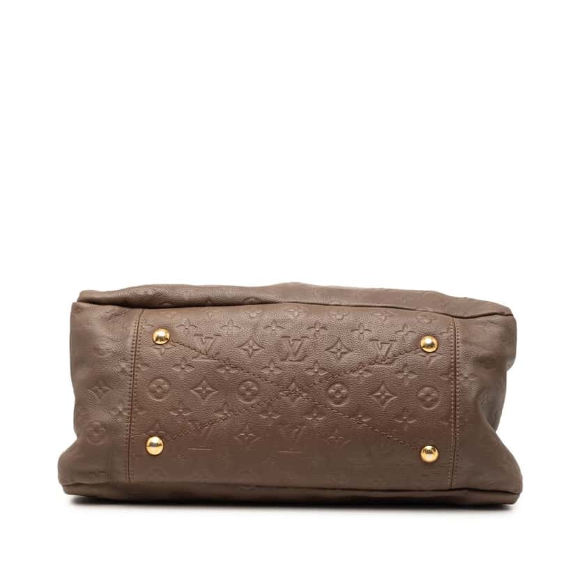 Louis Vuitton Monogram Empreinte Artsy MM Brown Leather Very good condition - Inside View