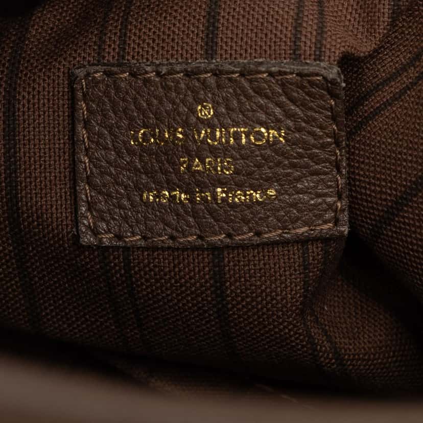Louis Vuitton Monogram Empreinte Artsy MM Brown Leather Very good condition - Box View