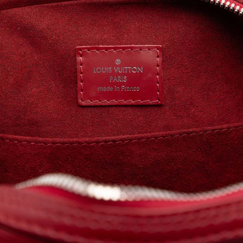 Louis Vuitton Epi Jasmine Red Leather Very good condition - Box View