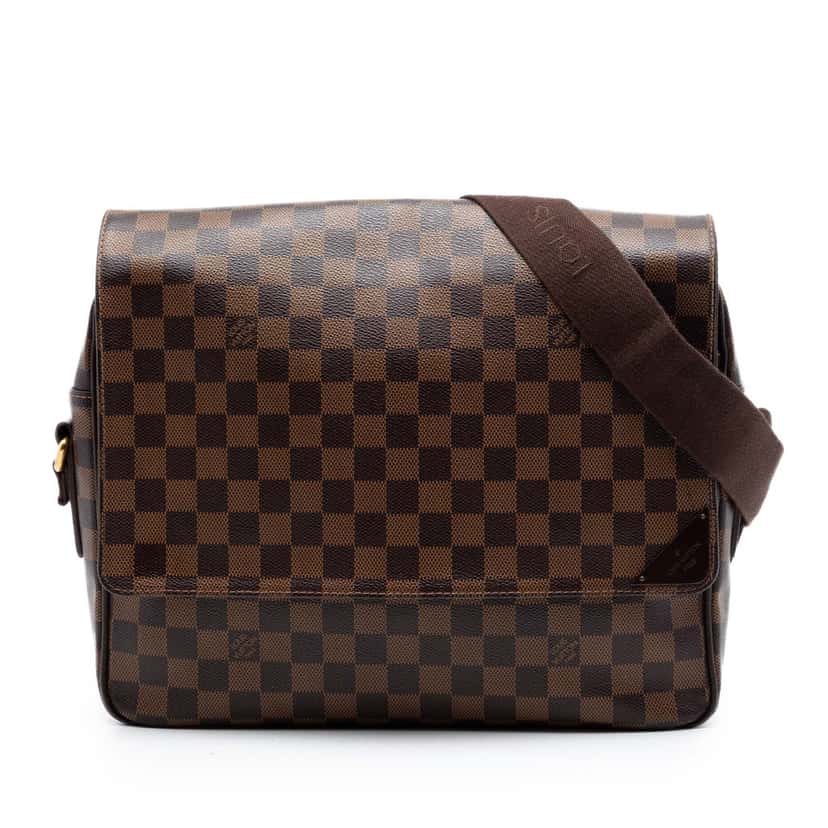 Louis Vuitton Damier Ebene Shelton MM Brown Very good condition - Front View