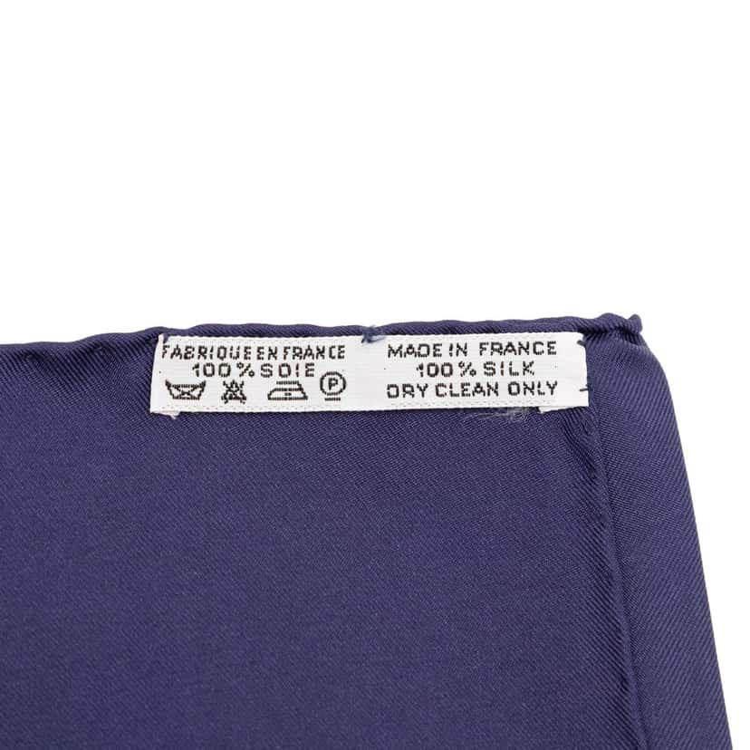 Hermès Sichuan Silk Scarf 90 Green Very good condition - Box View