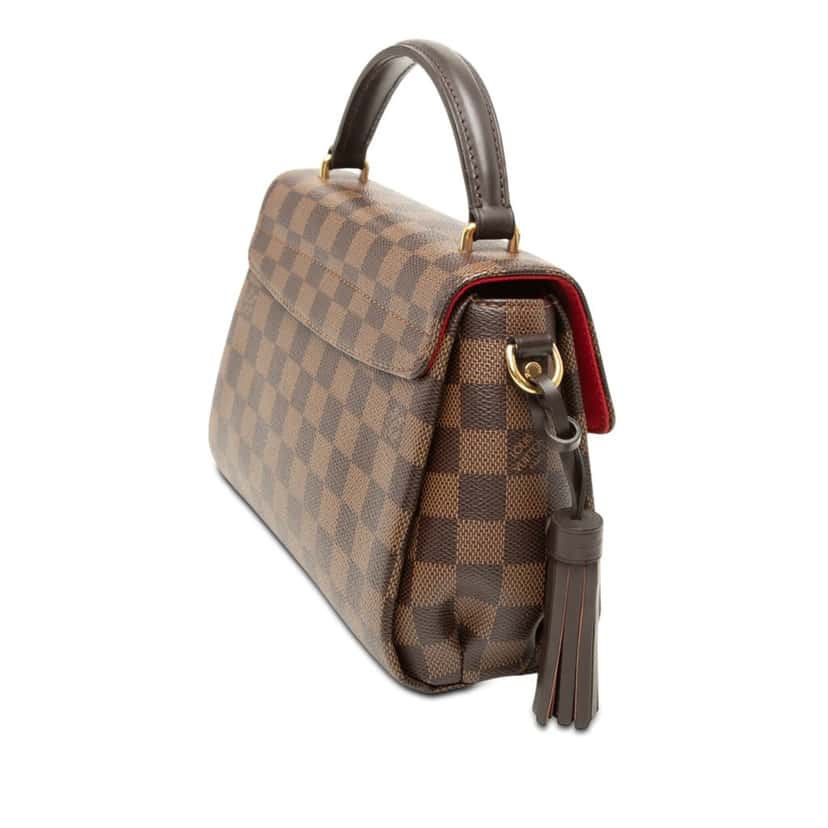 Louis Vuitton Damier Ebene Croisette Brown Very good condition - Back View