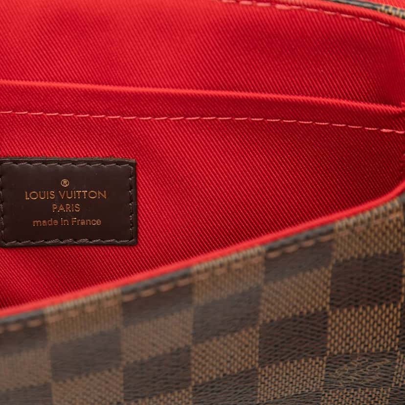 Louis Vuitton Damier Ebene Croisette Brown Very good condition - Box View