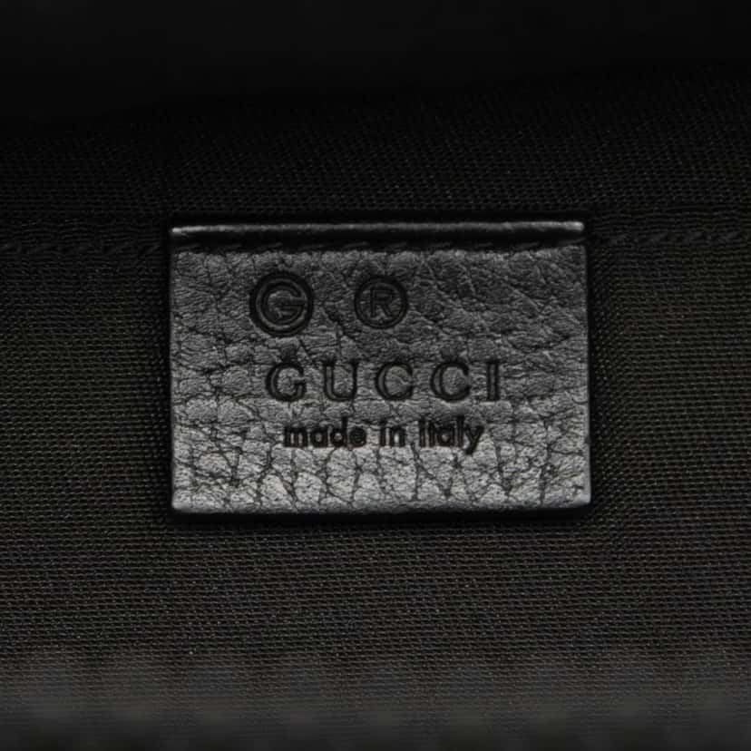 Gucci GG Nylon Web Belt Bag Black Very good condition - Box View