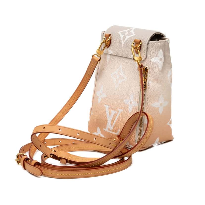 Louis Vuitton Monogram Giant By The Pool Tiny Backpack Orange Very good condition - Back View