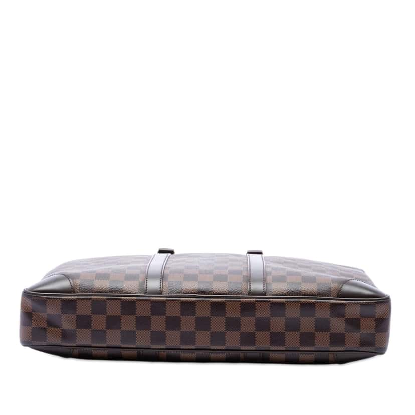 Louis Vuitton Damier Ebene Porte Documents Voyage PM Brown Very good condition - Inside View