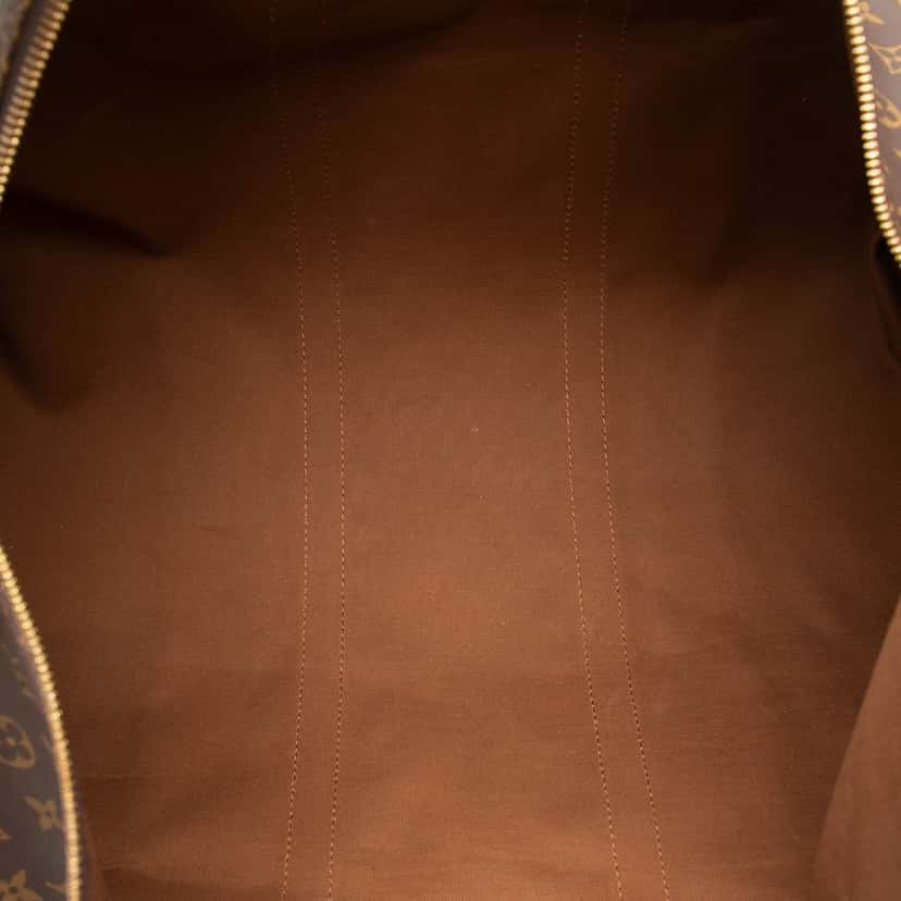Louis Vuitton Monogram Keepall 55 Brown Very good condition - Model View