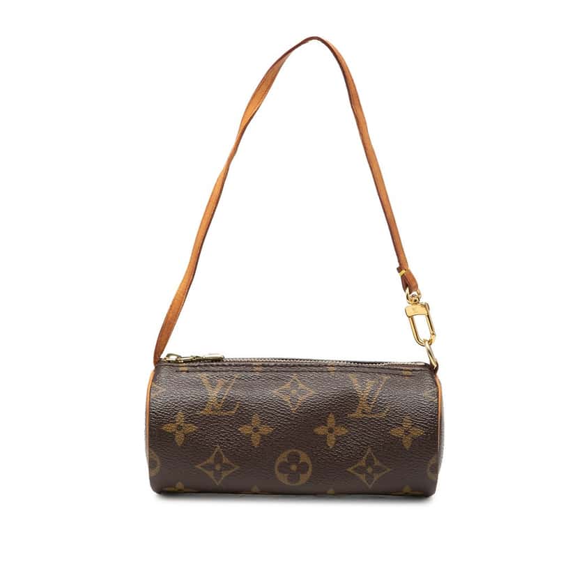 Louis Vuitton Monogram Papillon Pochette Brown Very good condition - Front View