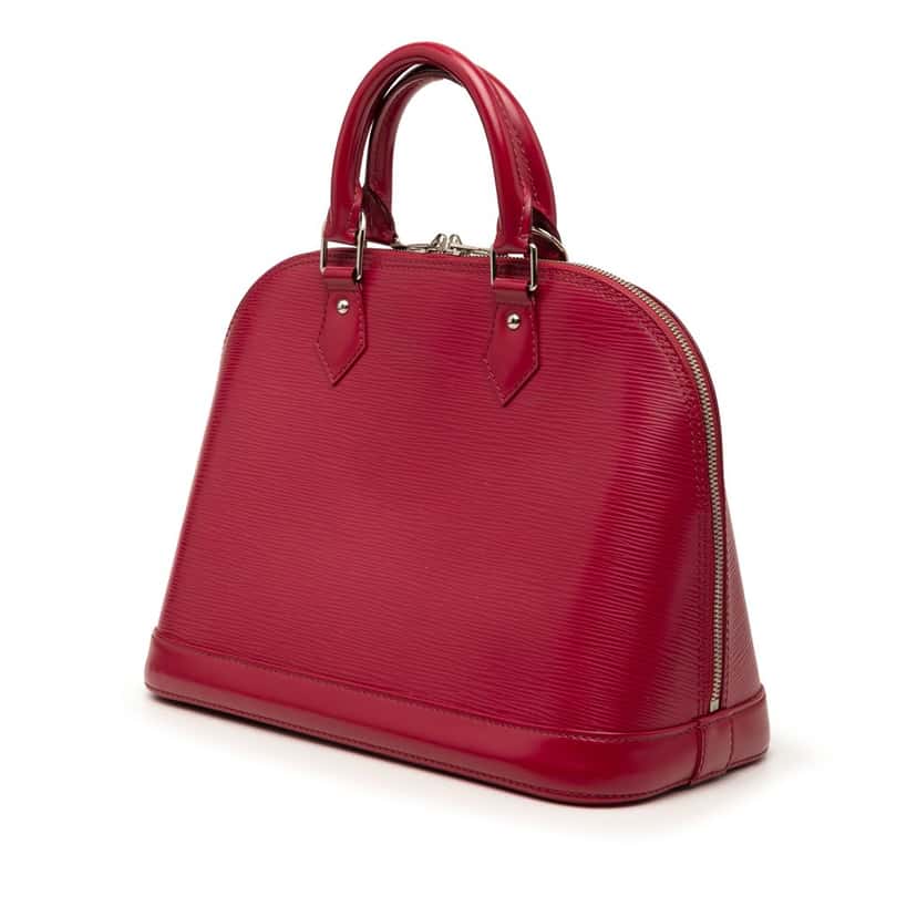 Louis Vuitton Epi Alma PM Pink Leather Very good condition - Back View