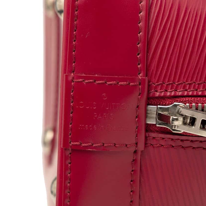 Louis Vuitton Epi Alma PM Pink Leather Very good condition - Box View