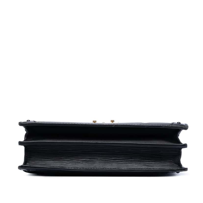 Louis Vuitton Epi Trunk Clutch Black Leather Very good condition - Inside View