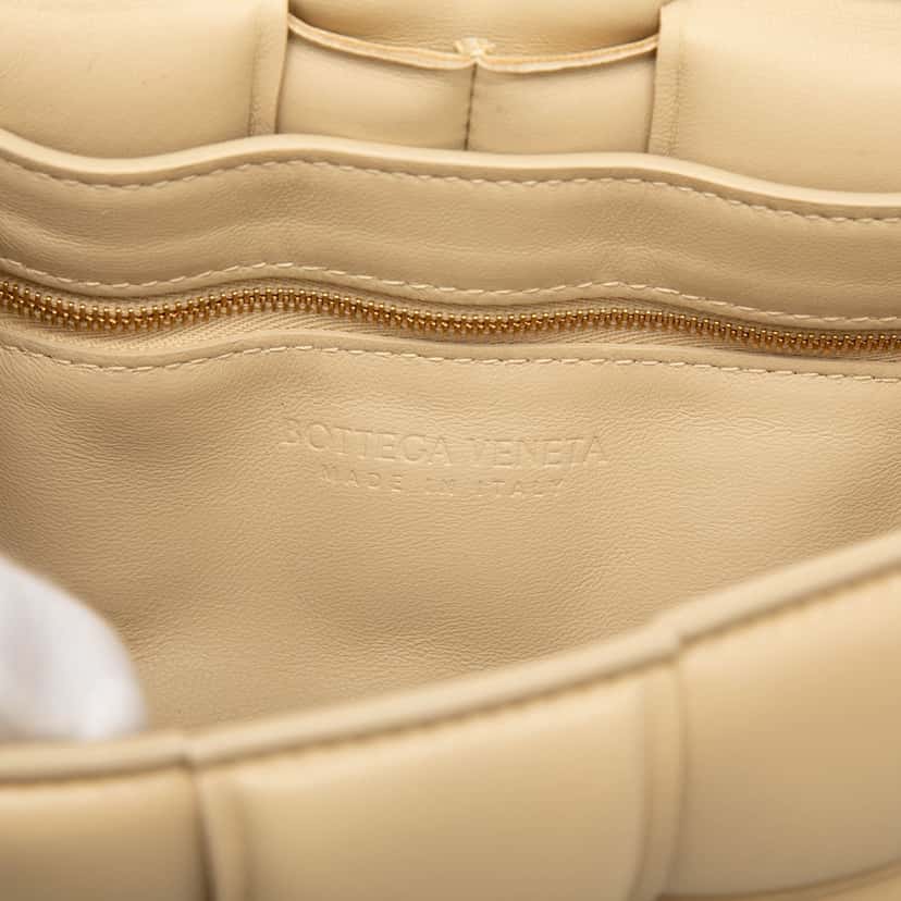 Bottega Veneta Nappa Intrecciato Padded Cassette Crossbody Brown Leather Very good condition - Box View