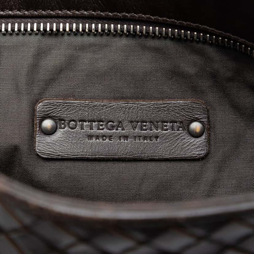 Bottega Veneta Nappa Intrecciato VN Crossbody Brown Leather Very good condition - Box View