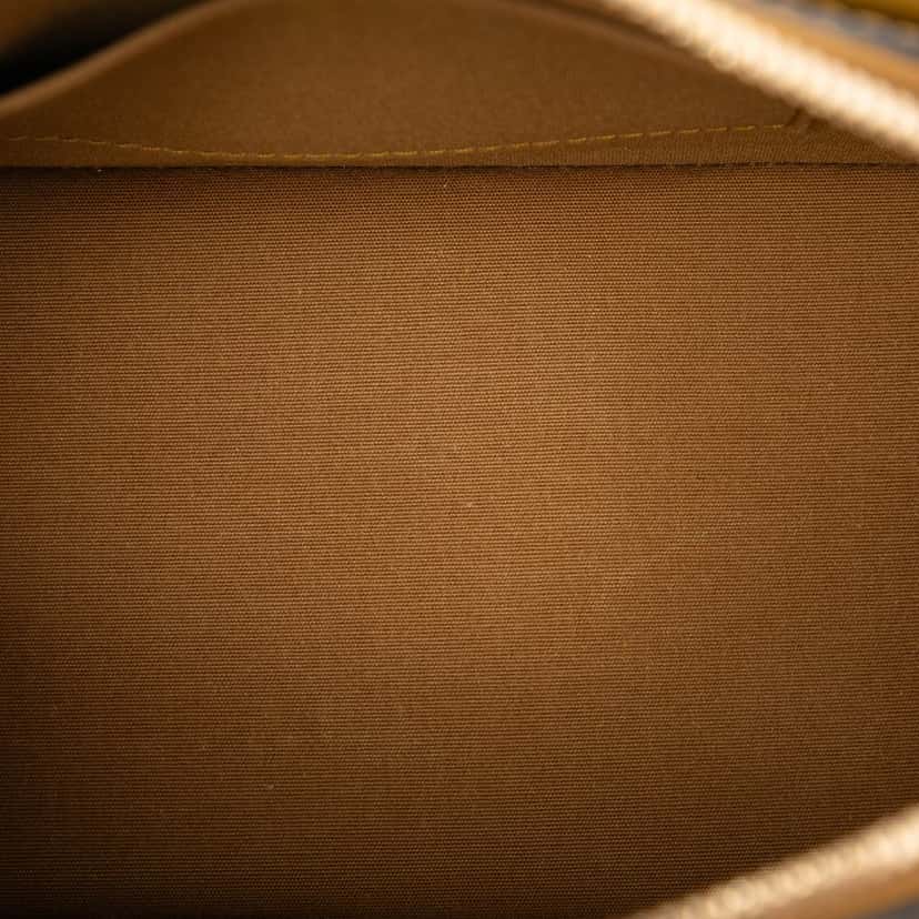 Louis Vuitton Monogram Vernis Alma BB Green Leather Very good condition - Model View