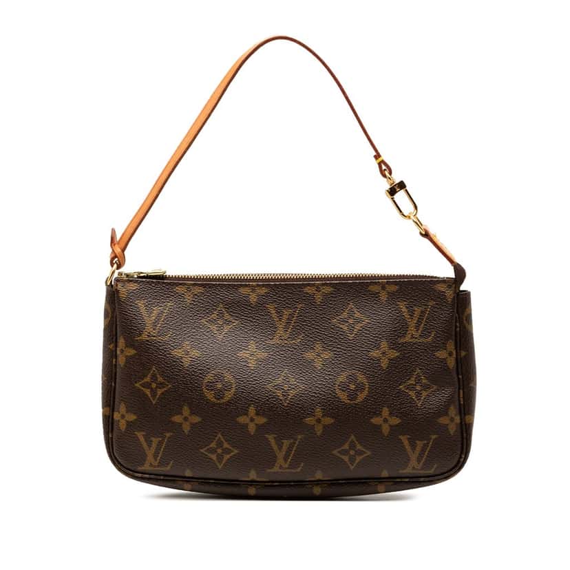 Louis Vuitton Monogram Pochette Accessoires Brown Very good condition - Front View