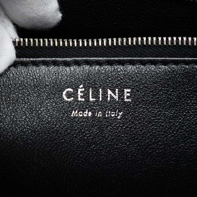 Celine Multicolor Leather and Pony Hair Diamond Shoulder Bag Other Leather Very good condition - Box View