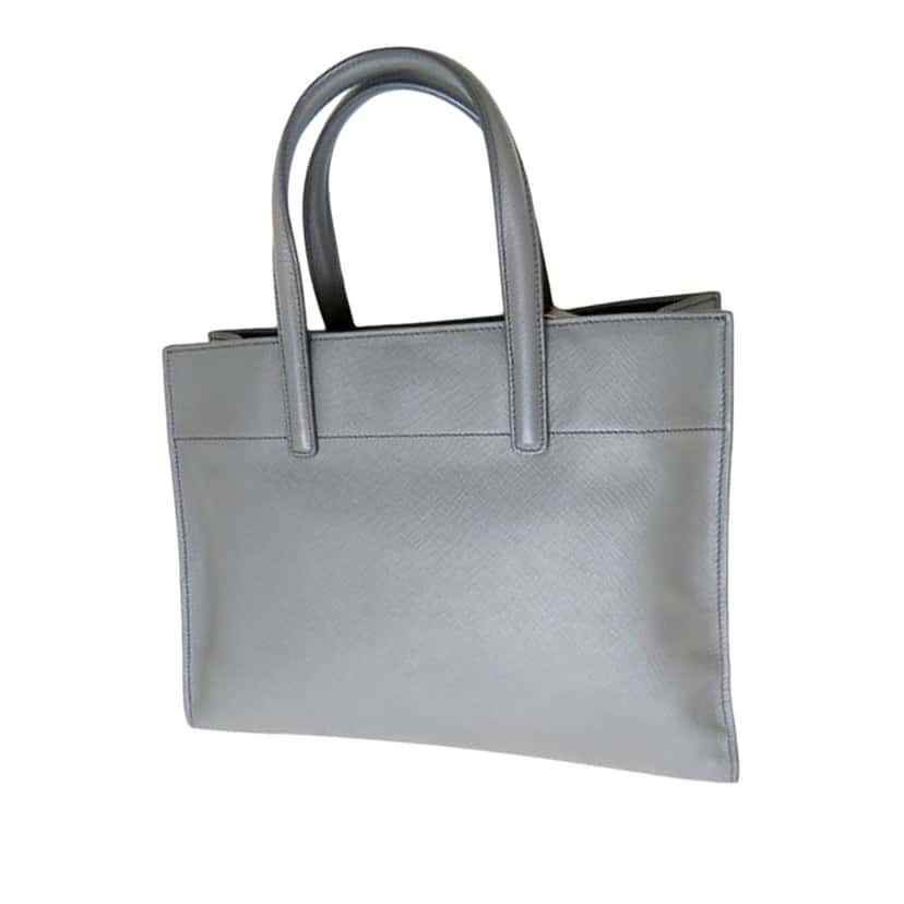 Prada Saffiano Soft Triple Pocket Tote Other Leather Very good condition - Back View