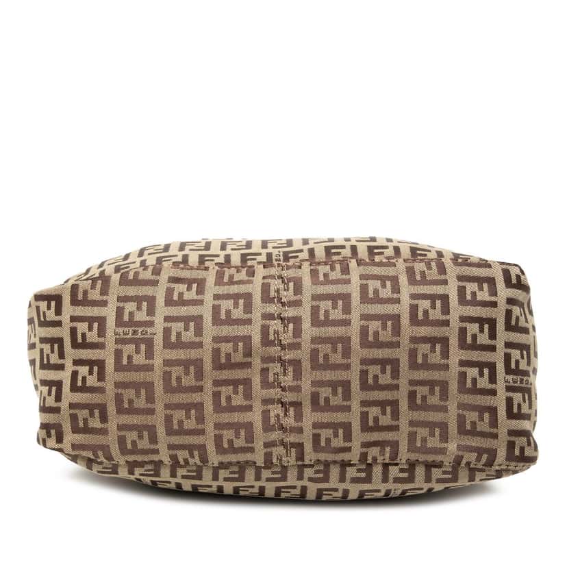 Fendi Zucchino Canvas Handbag Brown Very good condition - Inside View
