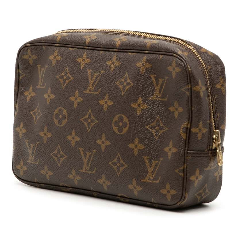 Louis Vuitton Monogram Trousse Toilette 23 Brown Very good condition - Back View