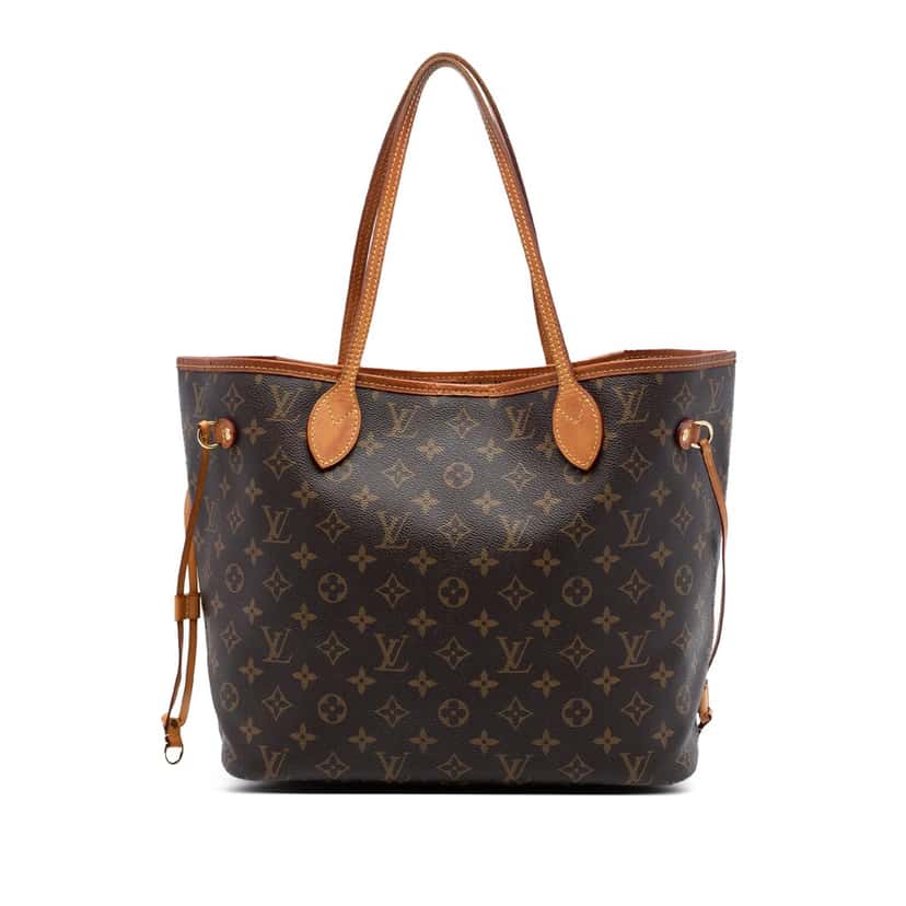 Louis Vuitton Monogram Neverfull MM Brown Very good condition - Front View