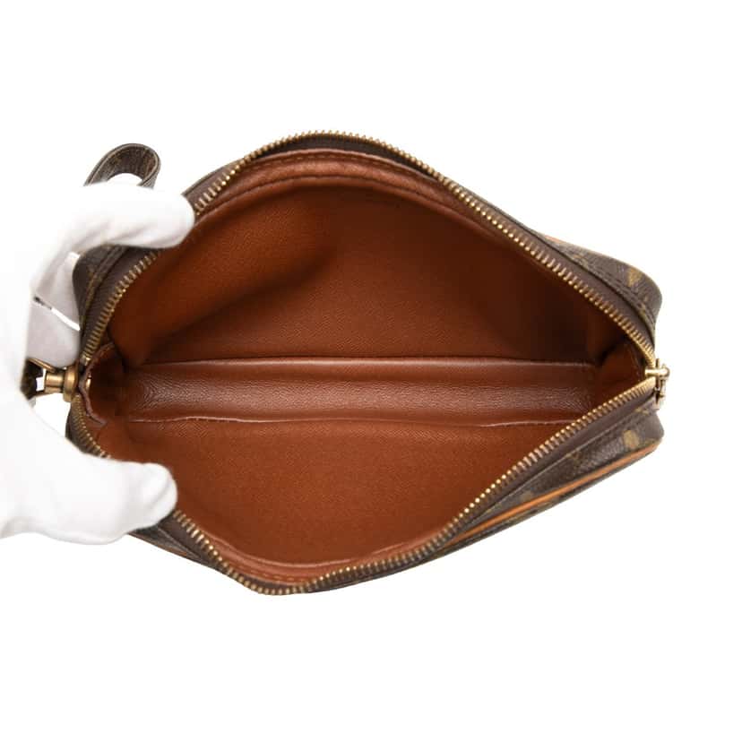 Louis Vuitton Monogram Marly Dragonne PM Brown Very good condition - Model View