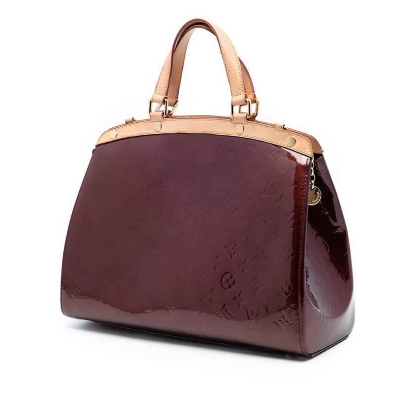 Louis Vuitton Monogram Vernis Brea GM Red Leather Very good condition - Back View