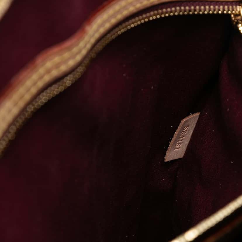 Louis Vuitton Monogram Vernis Brea GM Red Leather Very good condition - Box View