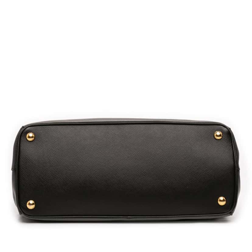 Prada Medium Bicolor Saffiano Lux Galleria Double Zip Satchel Other Leather Very good condition - Inside View