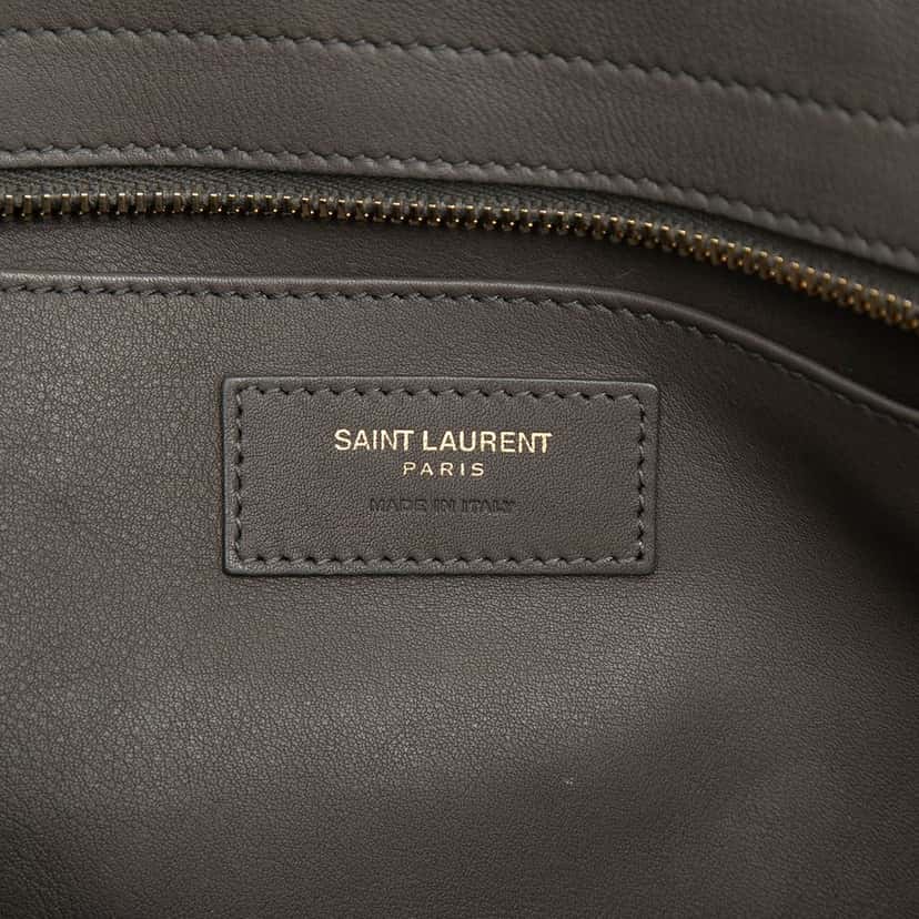 Saint Laurent Baby Leather Monogram Downtown Cabas Satchel Other Leather Very good condition - Box View