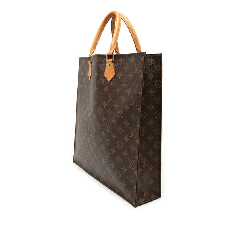 Louis Vuitton Monogram Sac Plat Brown Very good condition - Back View