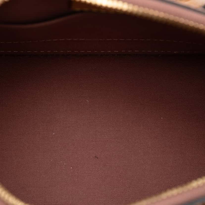 Louis Vuitton Monogram Vernis Alma BB Brown Leather Very good condition - Model View