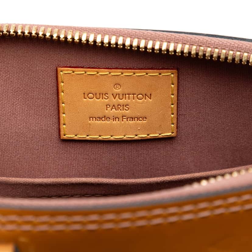 Louis Vuitton Monogram Vernis Alma BB Brown Leather Very good condition - Box View
